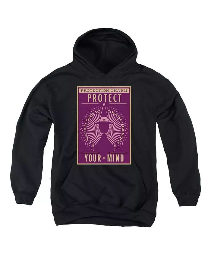

Толстовка с капюшоном Youth Protect Your Mind Fantastic Beasts, черный
