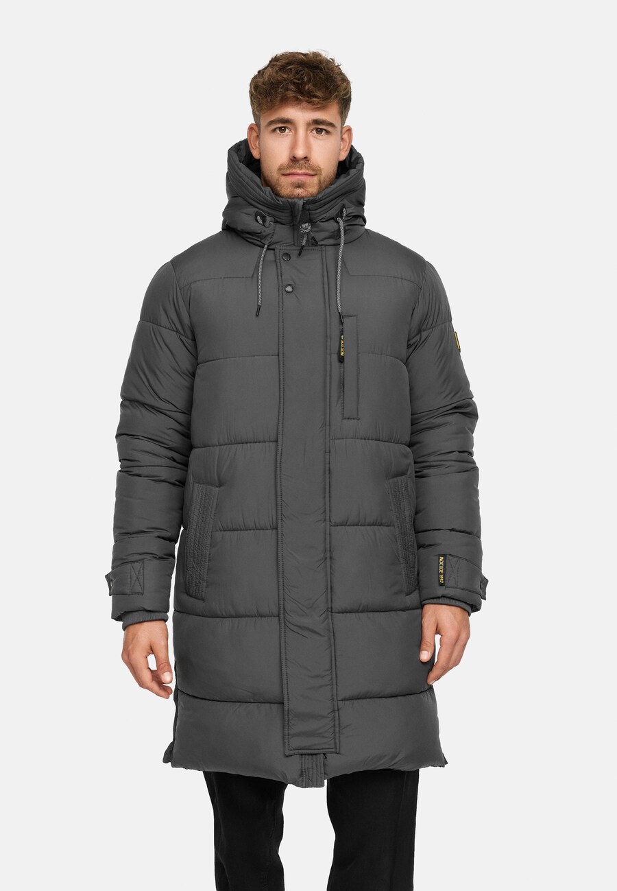 

Зимнее пальто INDICODE JEANS Studs, Dark grey