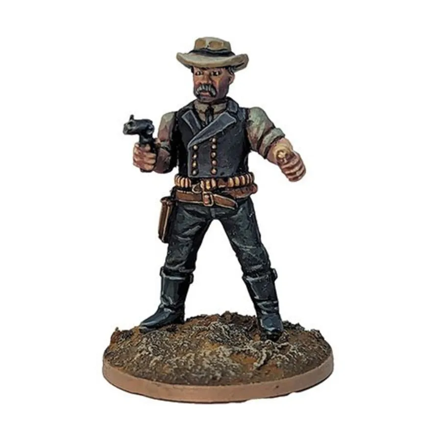 

Легенда Запада — «Дакота» Боб Брубейкер, Dead Man's Hand Miniatures (28mm)