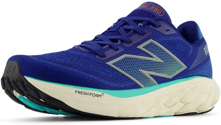 

Кроссовки для бега New Balance Men's Fresh Foam X 880 V14, Inkwell/Cyber Jade/Dark Silver Metallic