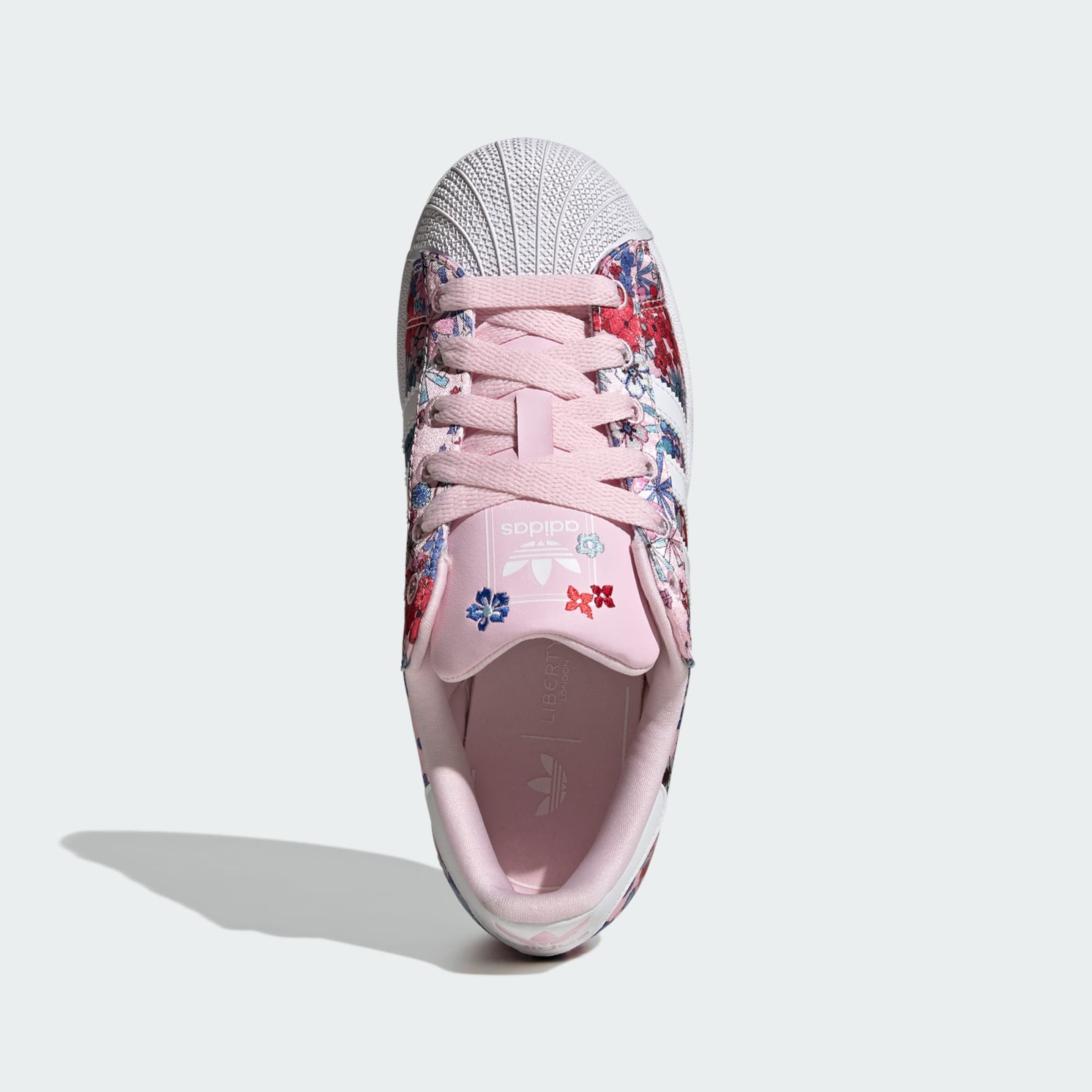 Adidas Originals Кроссовки 'Adidas x Liberty London Superstar II' в розовом цвете, Rose — фото 3