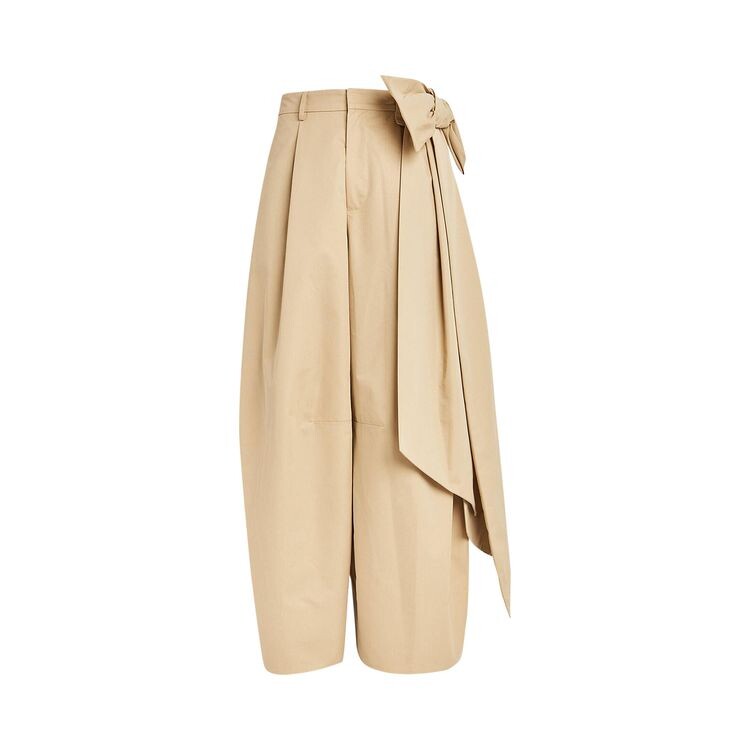 

Брюки Simone Rocha Bow Wide Leg Trousers Beige, желто-коричневый