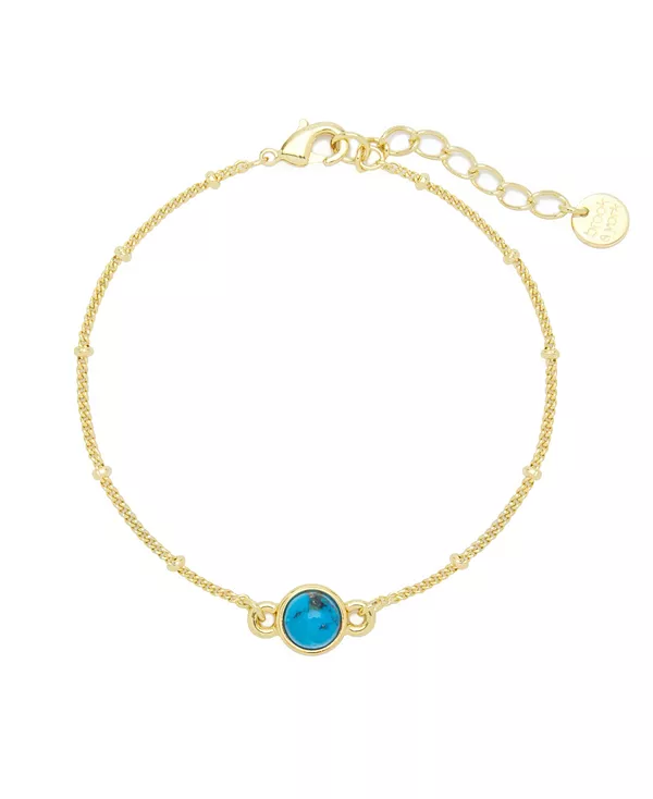 

Браслет из драгоценных камней Нола - бирюза Brook & York, gold