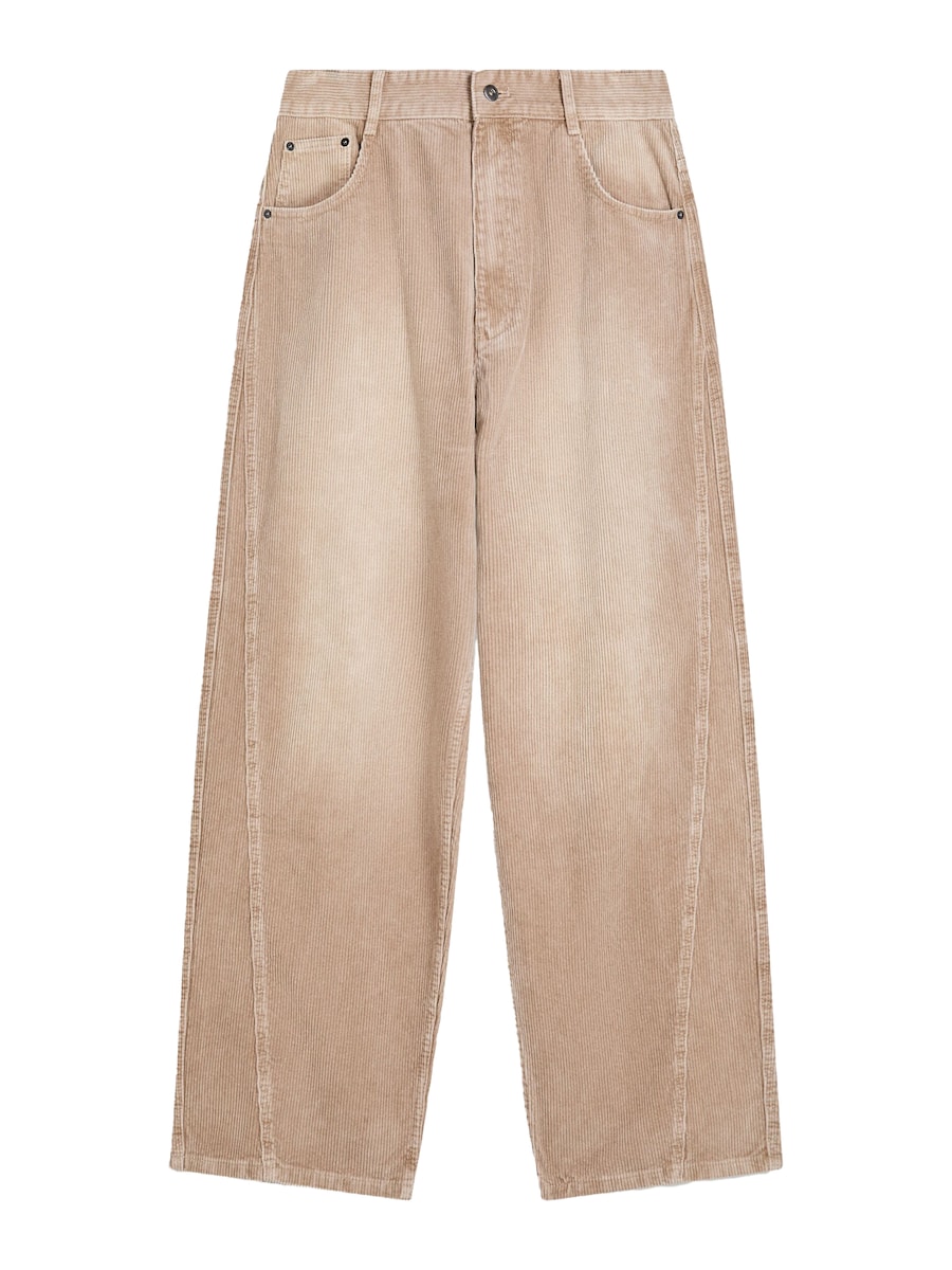 

Мешковатые штаны Bershka, темно-бежевый