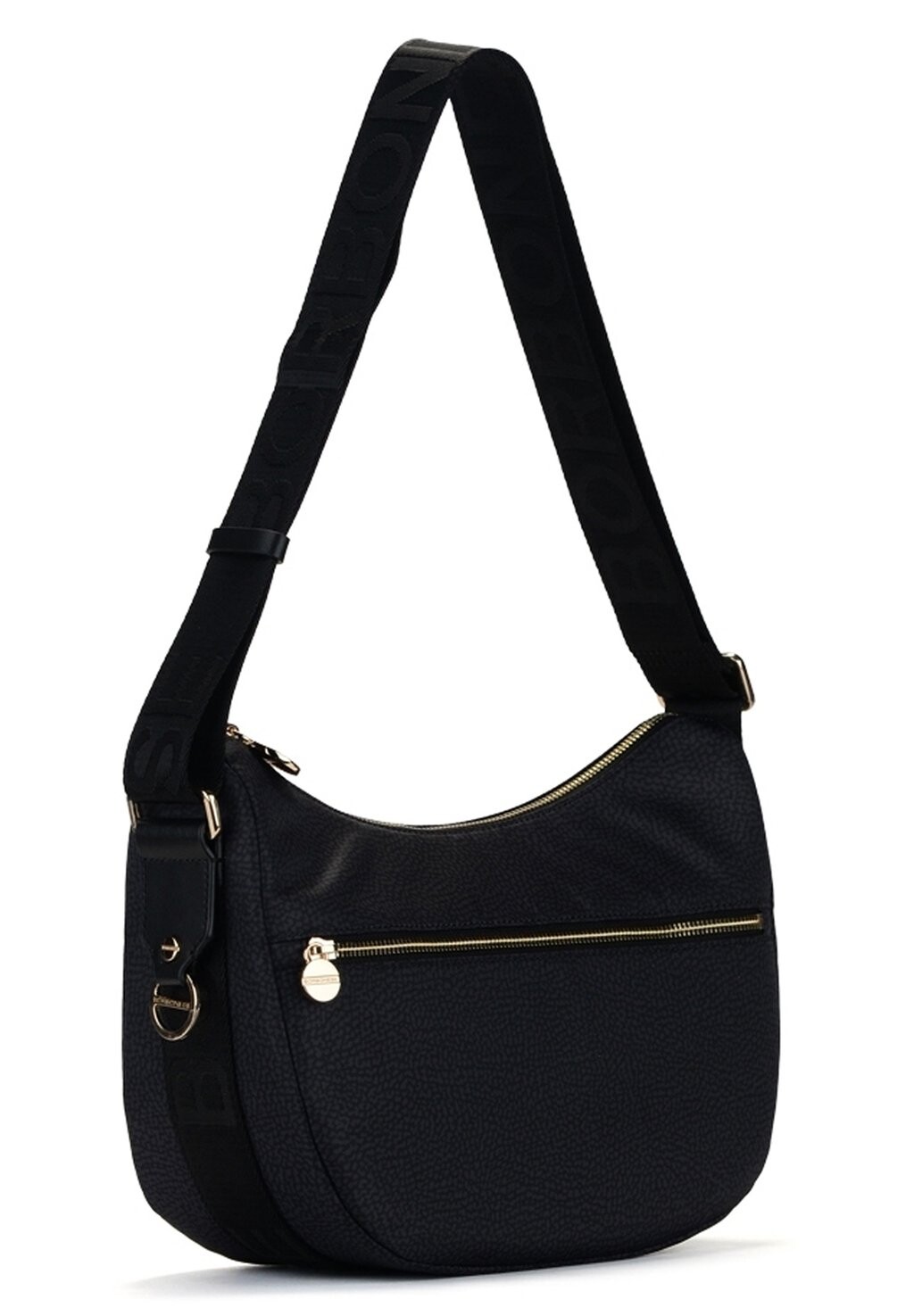

Сумочка BORBONESE LUNA BAG SMALL CON ZIP Borbonese, черный