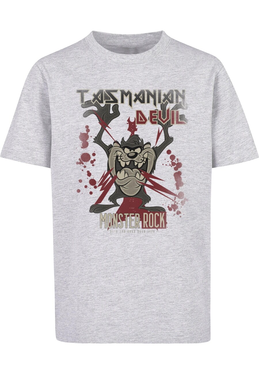 

Рубашка ABSOLUTE CULT Looney Tunes - Tasmanian Monster Rock, цвет Taupe/mottled grey