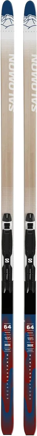 

Escape Outpath 64 Беговые лыжи с креплениями Prolink Salomon, Sargasso Blue/Brown/White