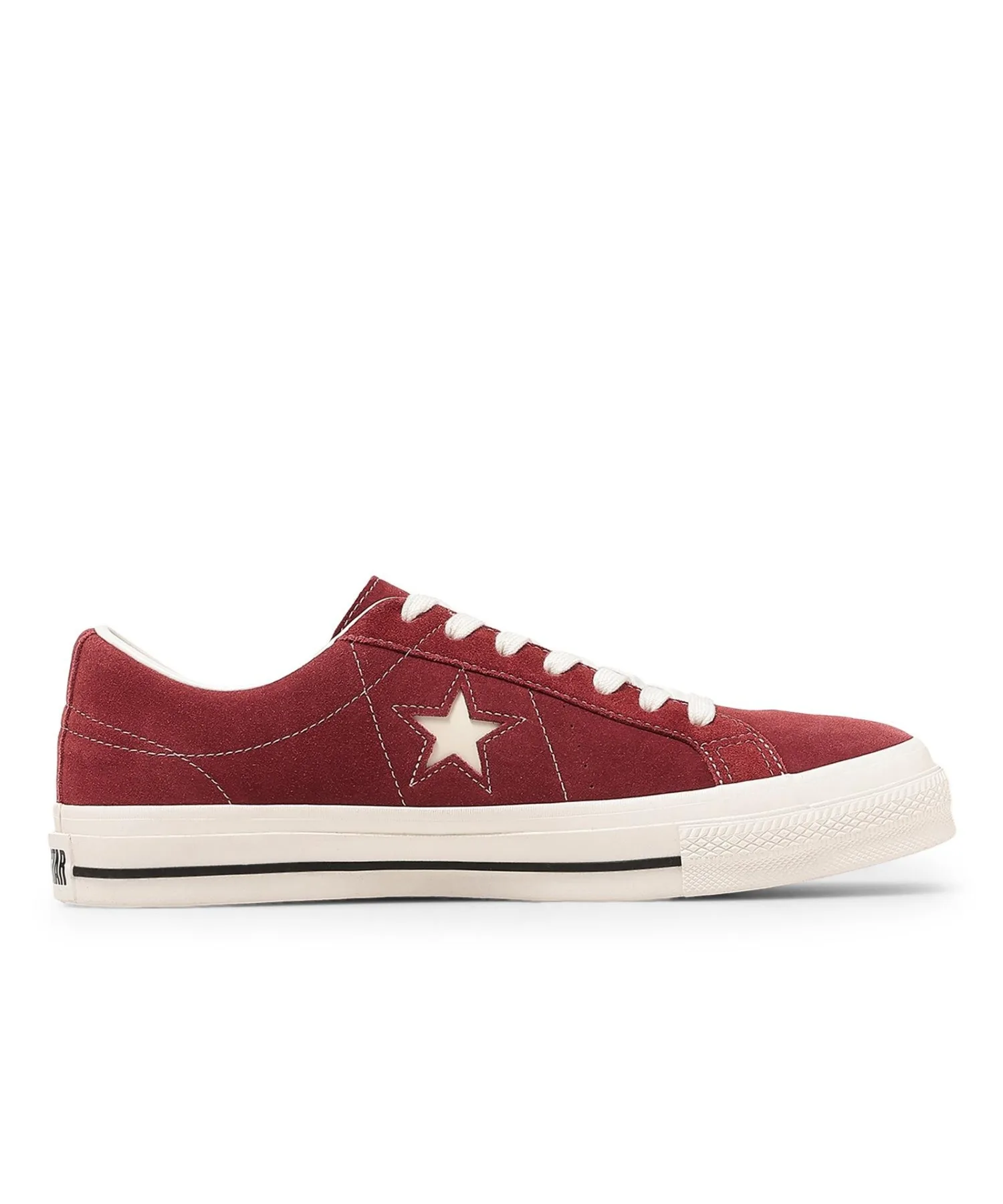 Мужские кроссовки из замши ONE STAR SUEDE CONVERSE красные — фото 2