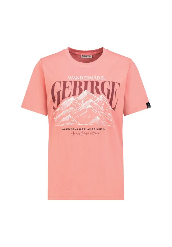 

Футболка с принтом bergmotiv Sublevel, Orange, Оранжевый, Футболка с принтом bergmotiv Sublevel, Orange