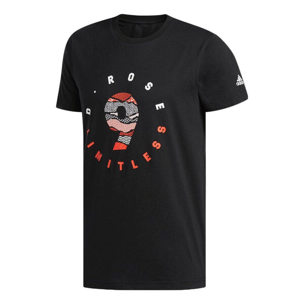 

Футболка Adidas Rose Limitless Tee 'Black', черный