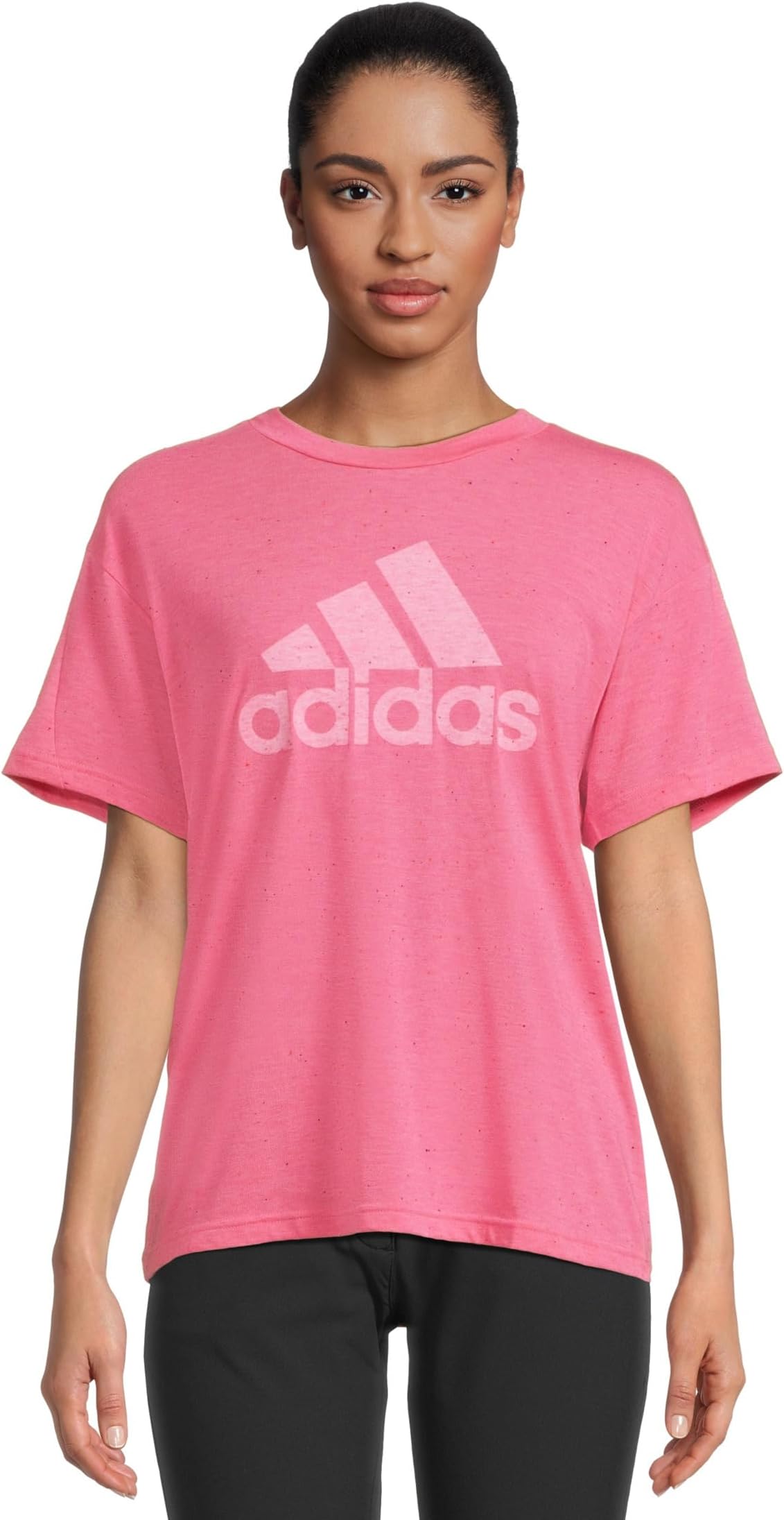 

Футболка adidas Future Icons Winners 3.0 Tee, цвет Pulse Magenta Melange/White