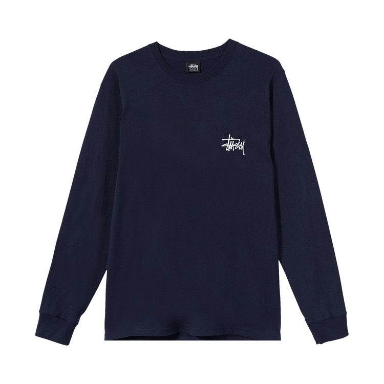 

Футболка Stussy Basic Long-Sleeve Tee, Navy
