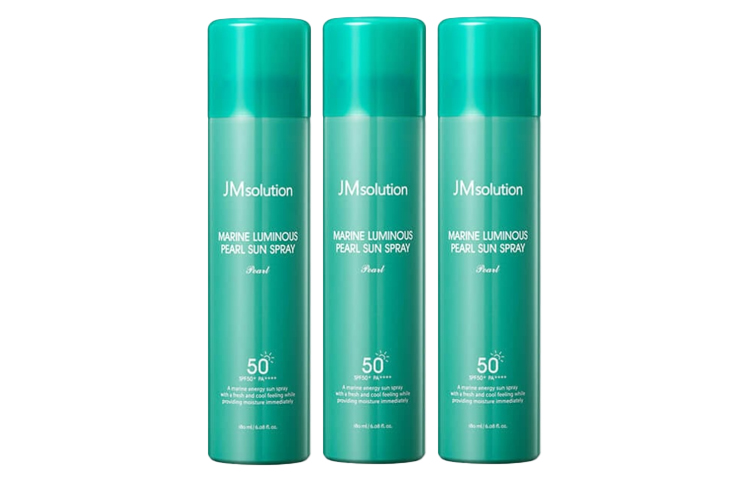 

Набор спреев для защиты от солнца JM Solution Ocean Pearl, осветляющий, освежающий, защита от ультрафиолета, 180 мл*3 JMsolution