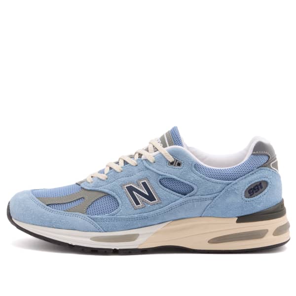 

Кроссовки U991Bv2, сделанные в Великобритании New Balance, цвет celestial blue