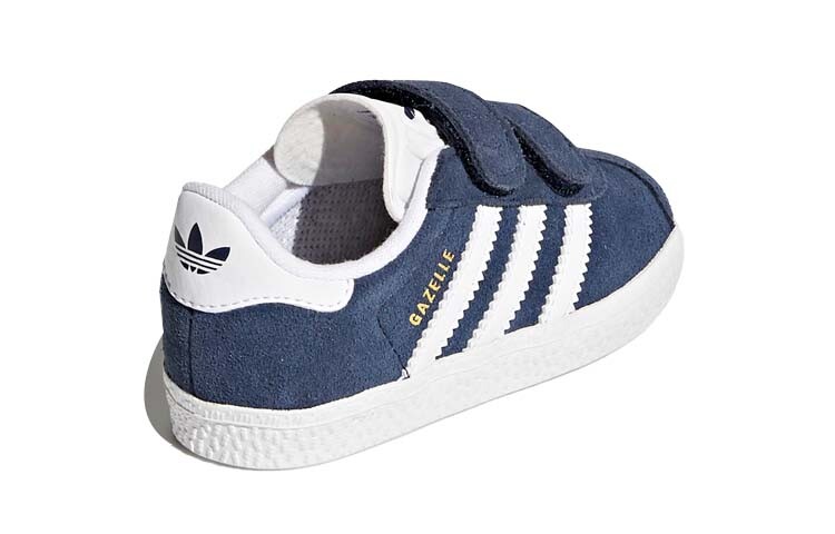 Кроссовки Adidas Gazelle Collegiate Navy Cloud White TD — фото 4