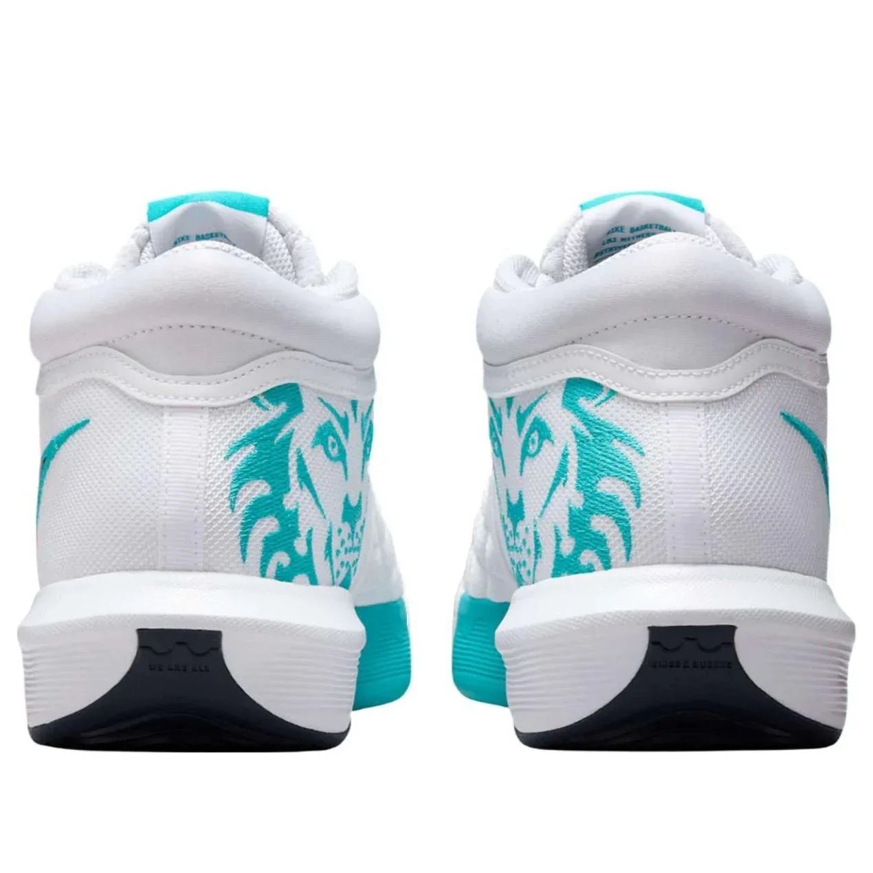 Кроссовки Nike LeBron Witness 8 'White Dusty Cactus Obsidian' — фото 4