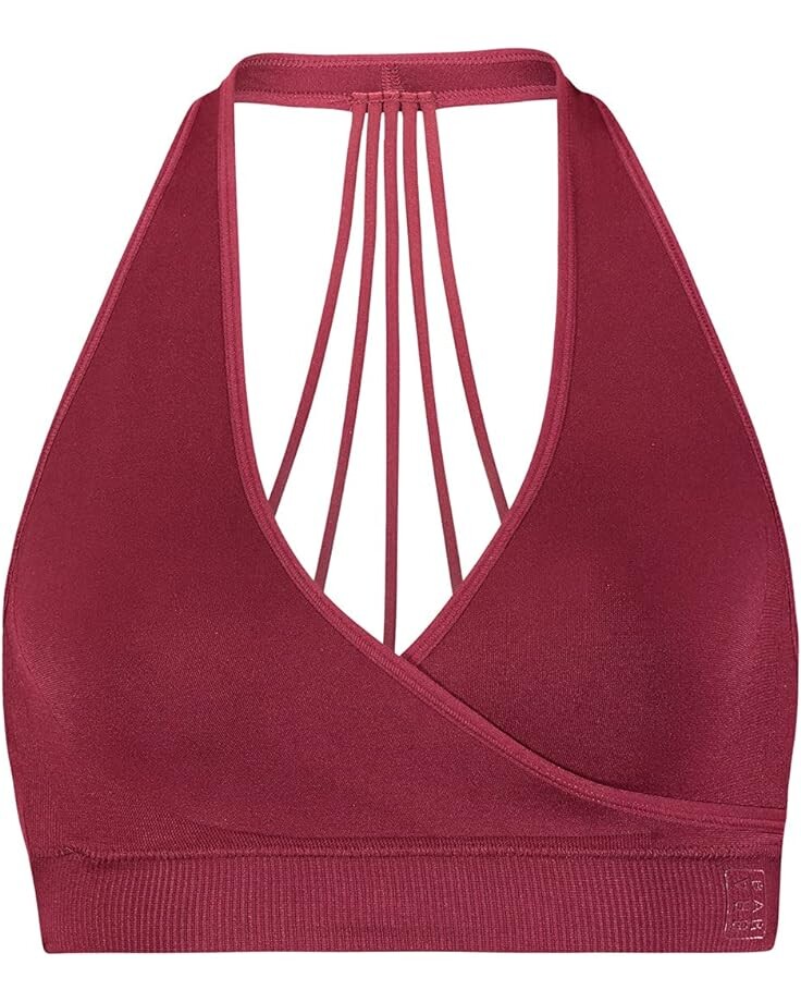 

Бралетт BRABAR Hug Strappy Halter Bralette, цвет Tawny Port