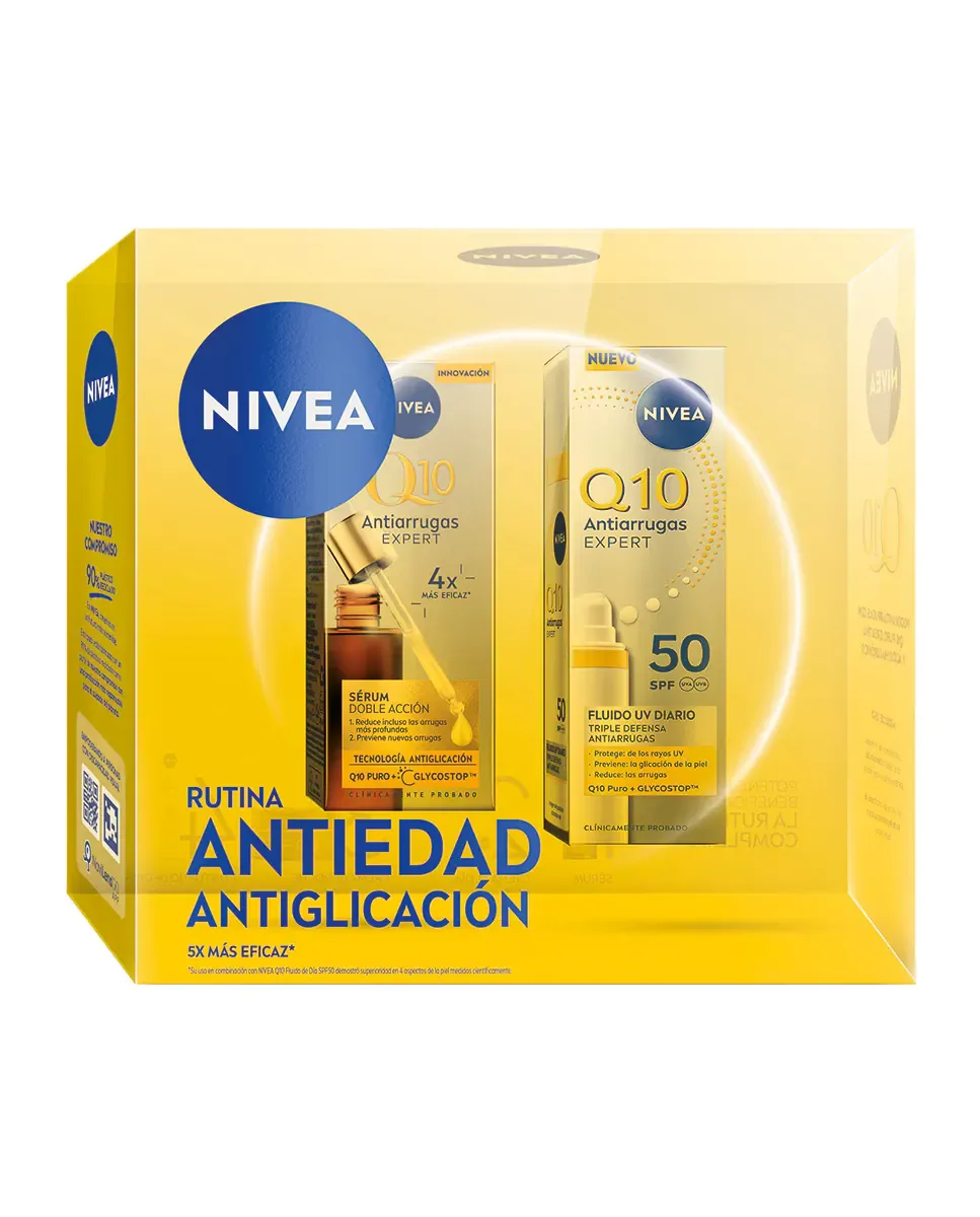 Набор Антивозрастной Против Морщин Антигликационный Nivea