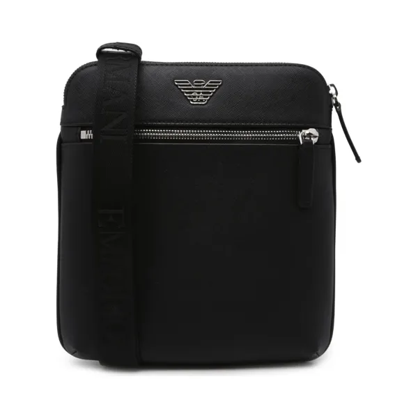 

Сумка мужская Emporio Armani на молнии с логотипом бренда, черный