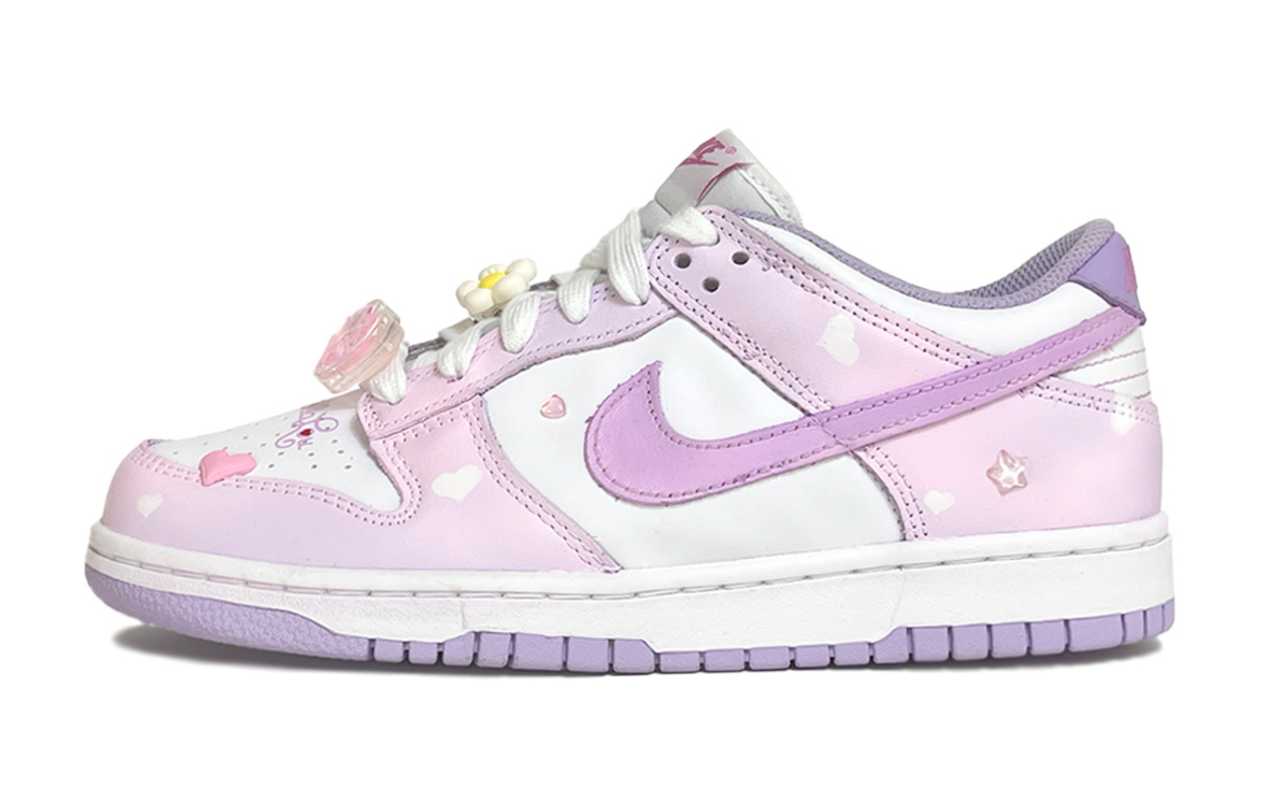 

Детские кроссовки для скейтбординга Dunk Anti Slip, износостойкие, низкие, для подростков Nike, фиолетовый
