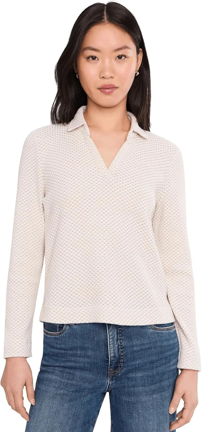 

NIC+Zoe женская Petite Textured Tuck Stitch вязаный поло