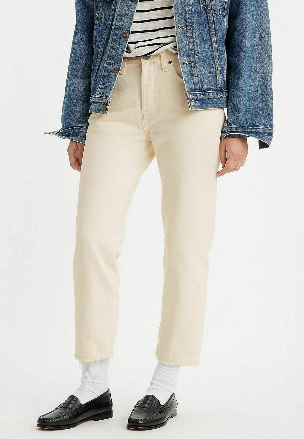 

Джинсы прямого кроя 501 Crop Levi's, цвет yd botanical gardenia