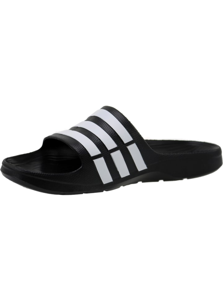 Adidas Performance Шлепанцы Adidas Duramo черного цвета — фото 2