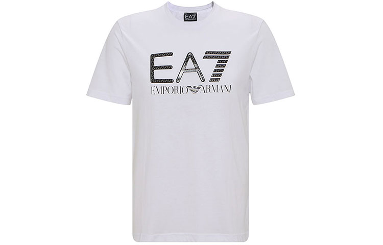 

Футболка мужская белая EA7 SS22 EMPORIO ARMANI