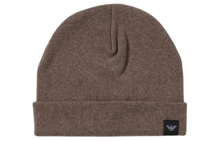 

Виссаковая шапка мужская верблюжий EMPORIO ARMANI