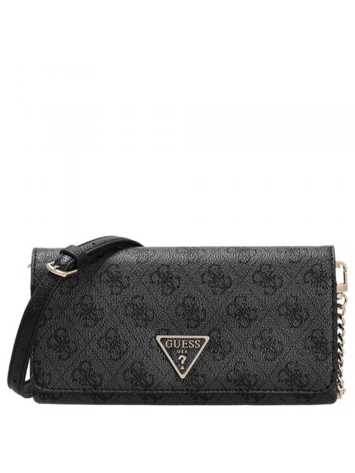 

Клатч Guess Noelle - Abendtasche 21 cm, цвет coal logo