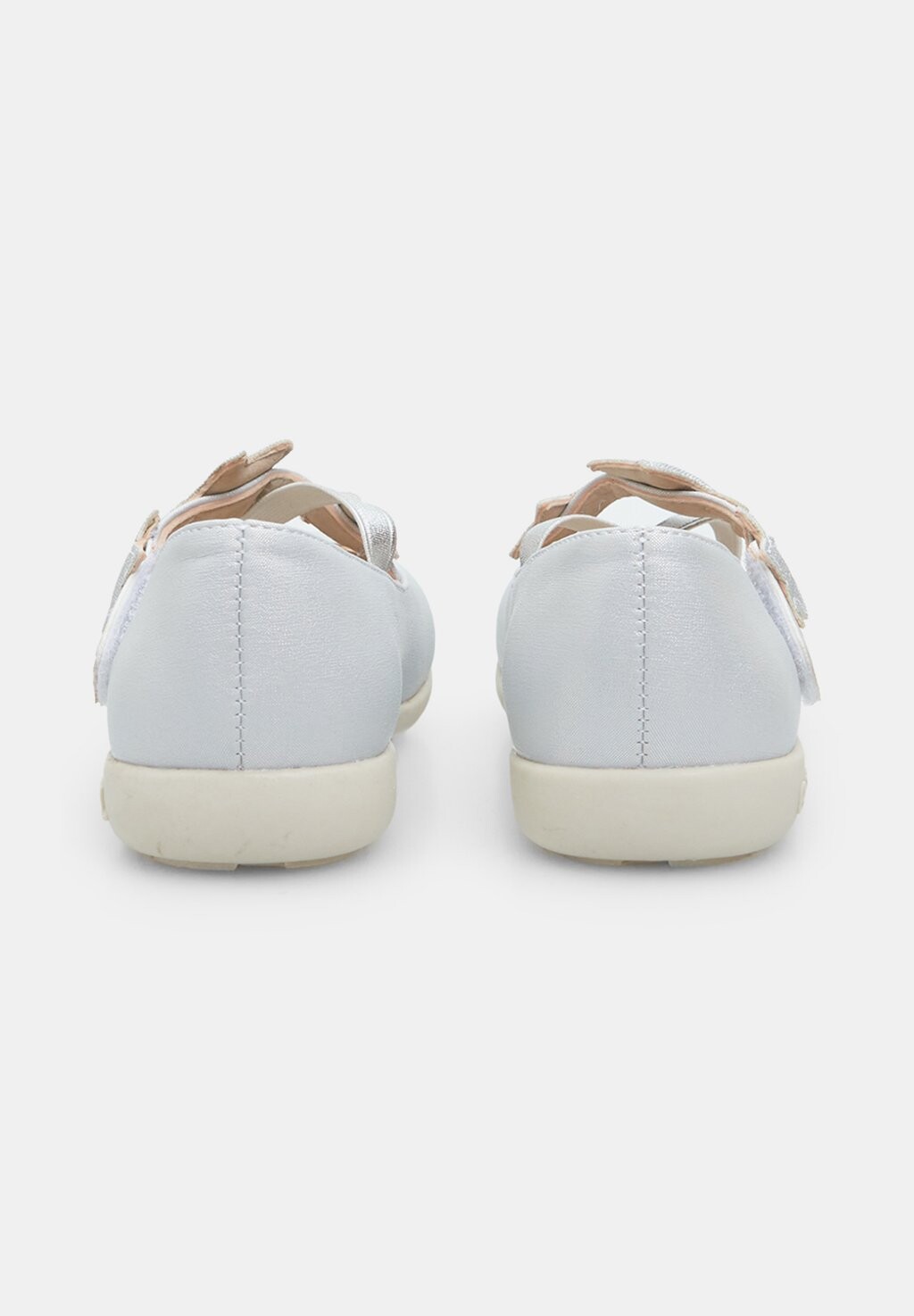 

Балетки с ремешком Bata, белое золото