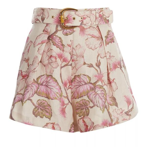 

Шорты matchmaker tuck short coral Zimmermann, бежевый