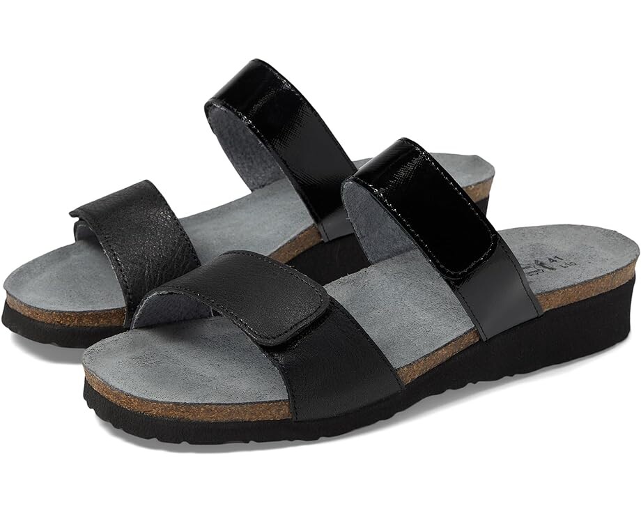 

Туфли Naot Althea, цвет Soft Black Leather/Black Luster Leather