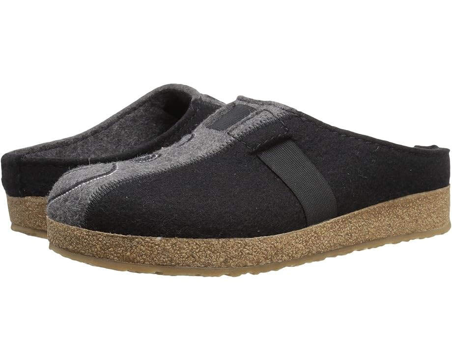 Сабо Haflinger Magic, цвет Black/Grey