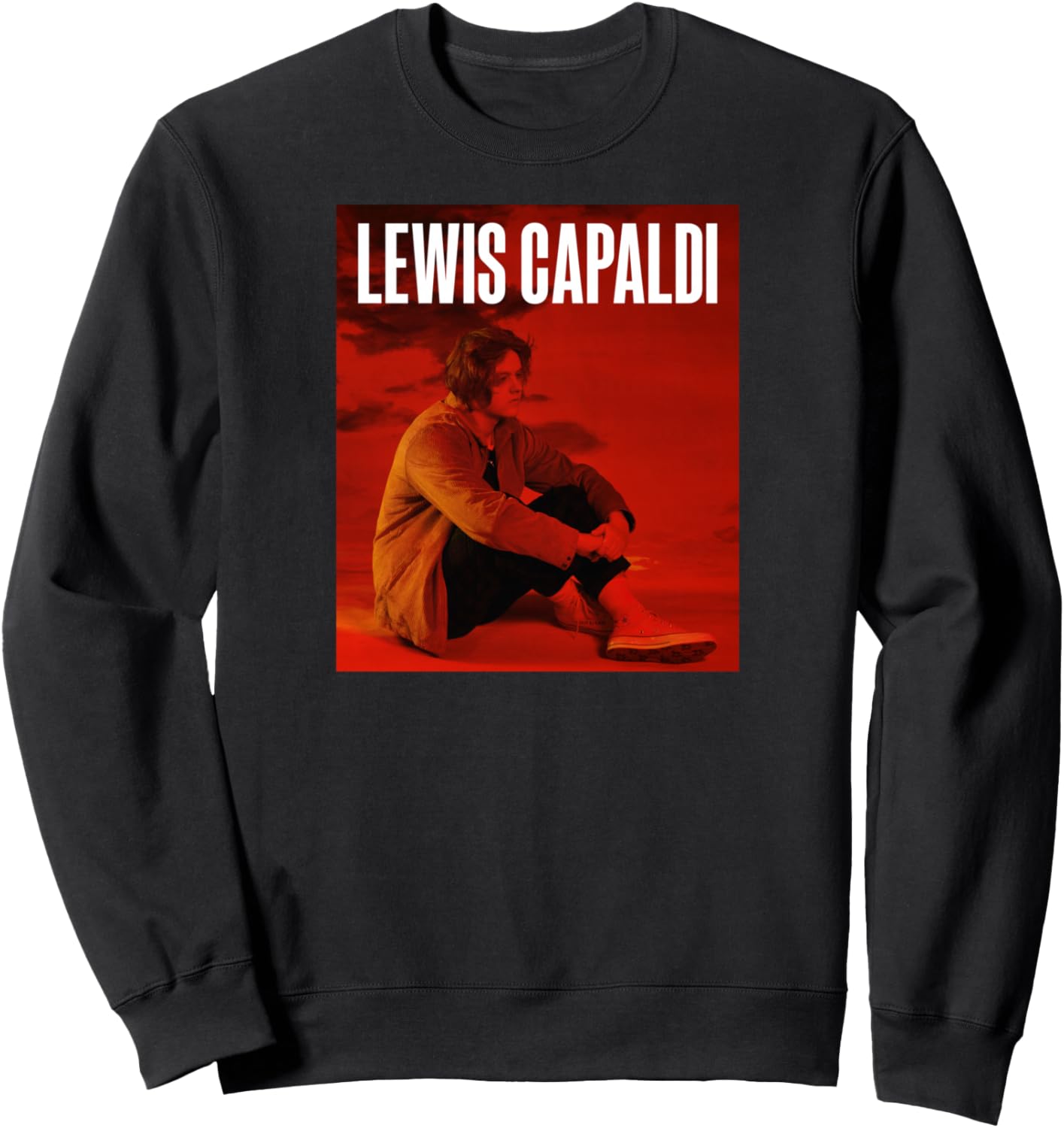 

Толстовка с изображением обложки альбома Льюиса Капальди, черная Lewis Capaldi Official, Черный, Толстовка с изображением обложки альбома Льюиса Капальди, черная Lewis Capaldi Official