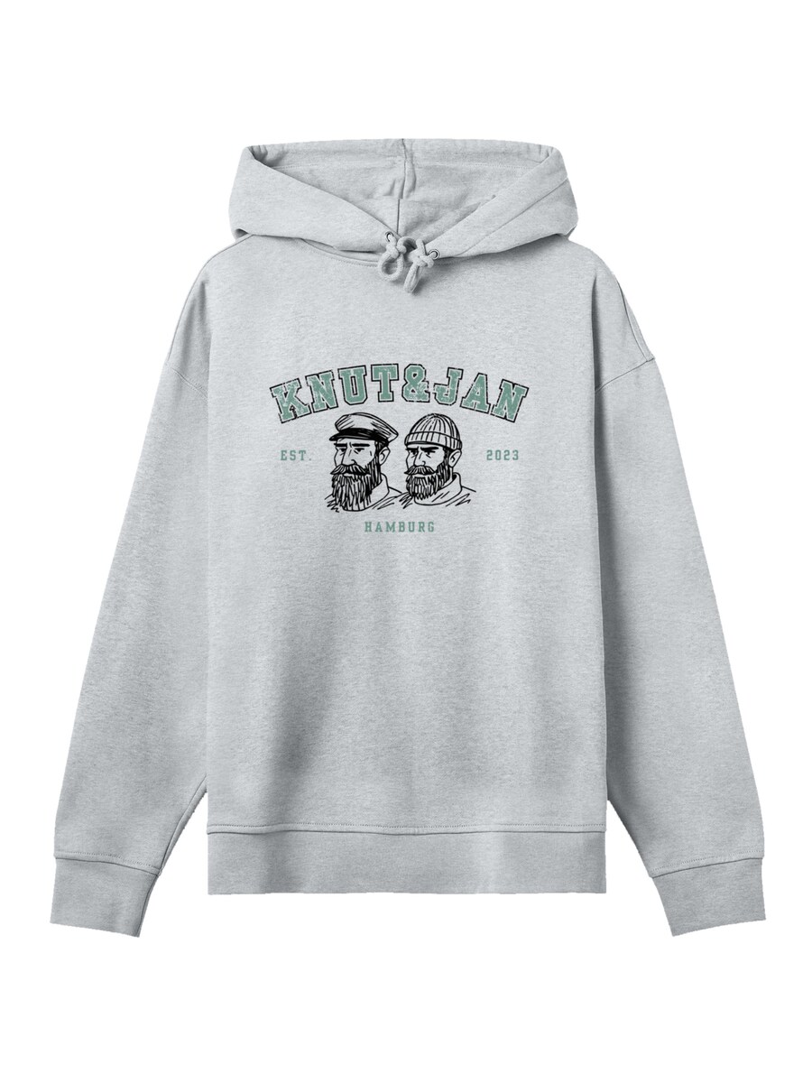 

Толстовка F4NT4STIC Knut und Jan Hamburg Vintage Seemänner Grün, Grey