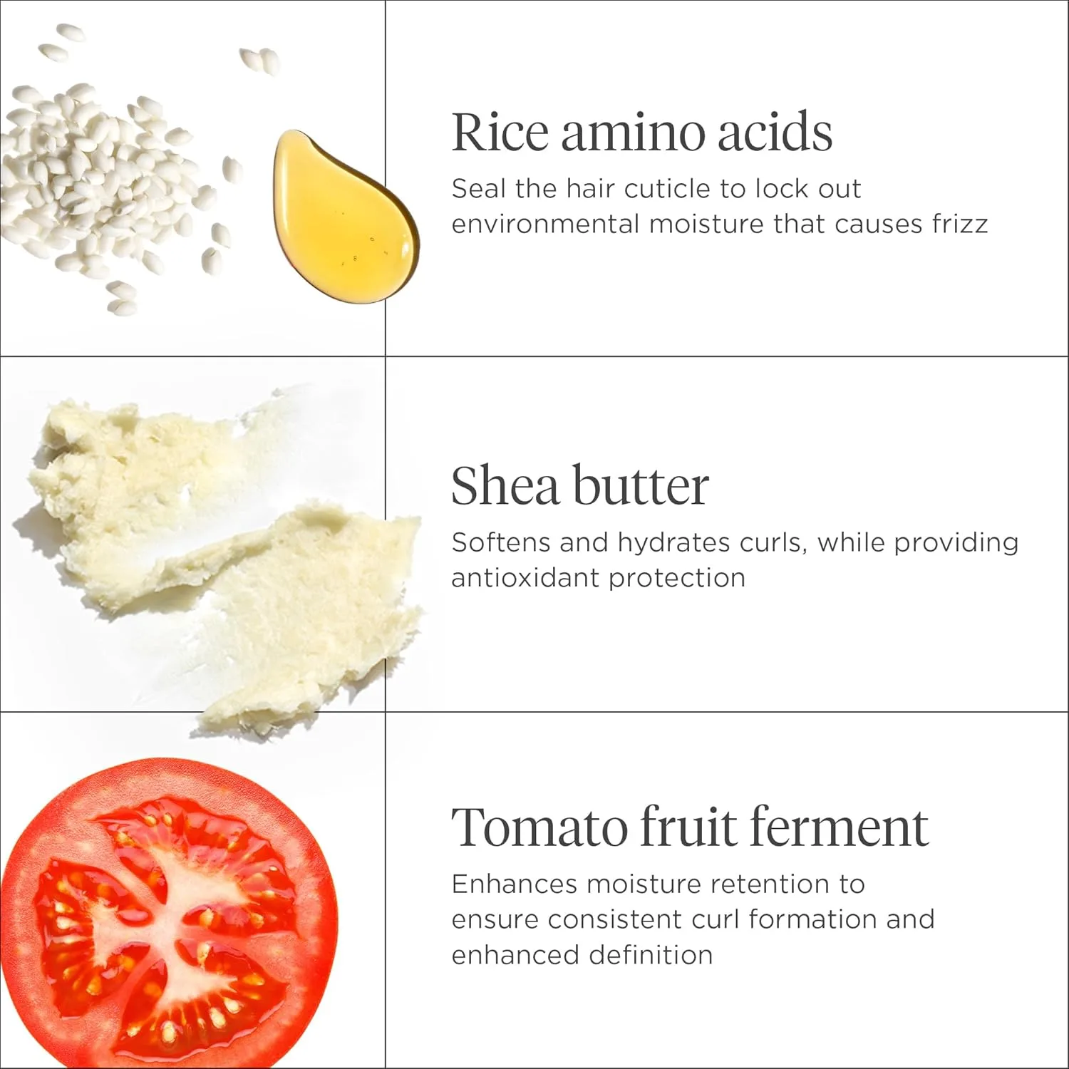 Briogeo Curl Charisma Rice Amino + Avocado увлажняющий шампунь для волнистых, кудрявых и кучерявых волос, уменьшает пушистость, без сульфатов, веганский 1000 мл (1 шт.) — фото 3