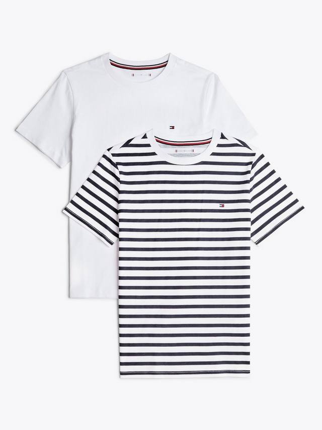 Детская хлопковая футболка Tommy Hilfiger, Pack of 2, Multi — фото 3