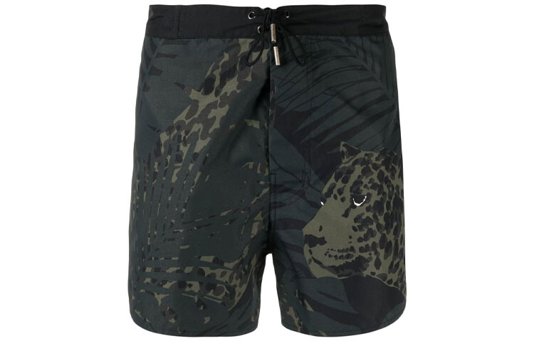 

Повседневные шорты мужские зеленые Saint Laurent, зеленый