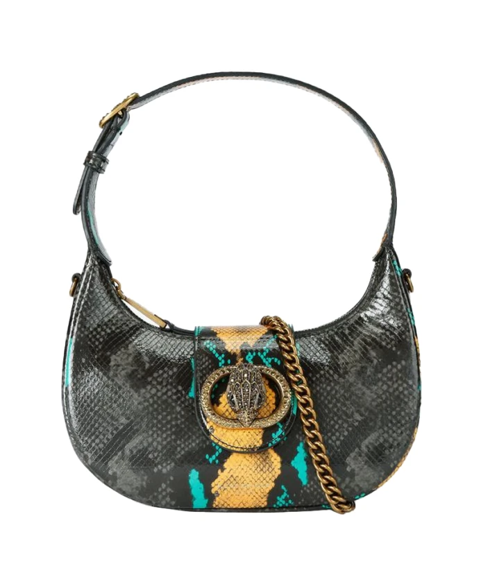 

Сумка-Хобо «Челси» с принтом под змеиную кожу Kurt Geiger, серый