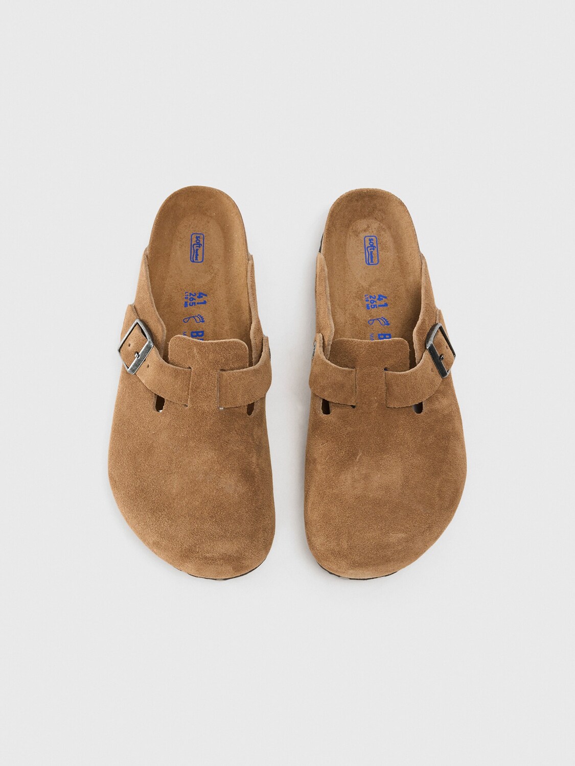 BIRKENSTOCK Сабо 'Boston' в светло-коричневом цвете — фото 3