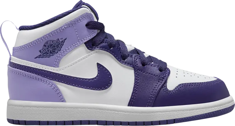 

Кроссовки Air Jordan 1 Mid PS 'Sky J Purple', фиолетовый