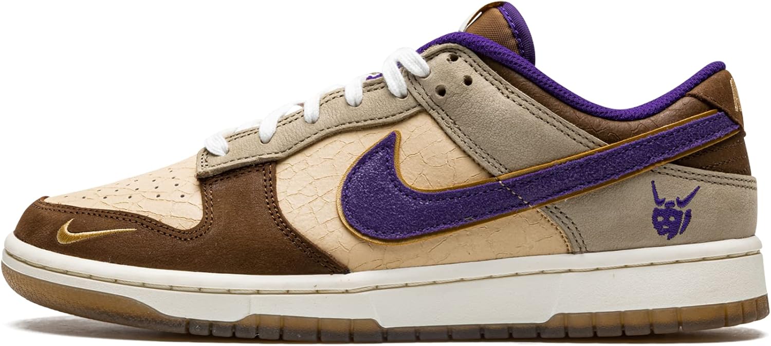 

Мужские кроссовки Nike Dunk Low, White/Onyx/Court Purple/Khaki