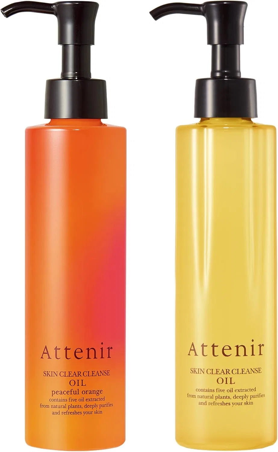 Масло для снятия макияжа Athenia Skin Clear Cleanse Oil, аромат бергамот, 175 мл x 2