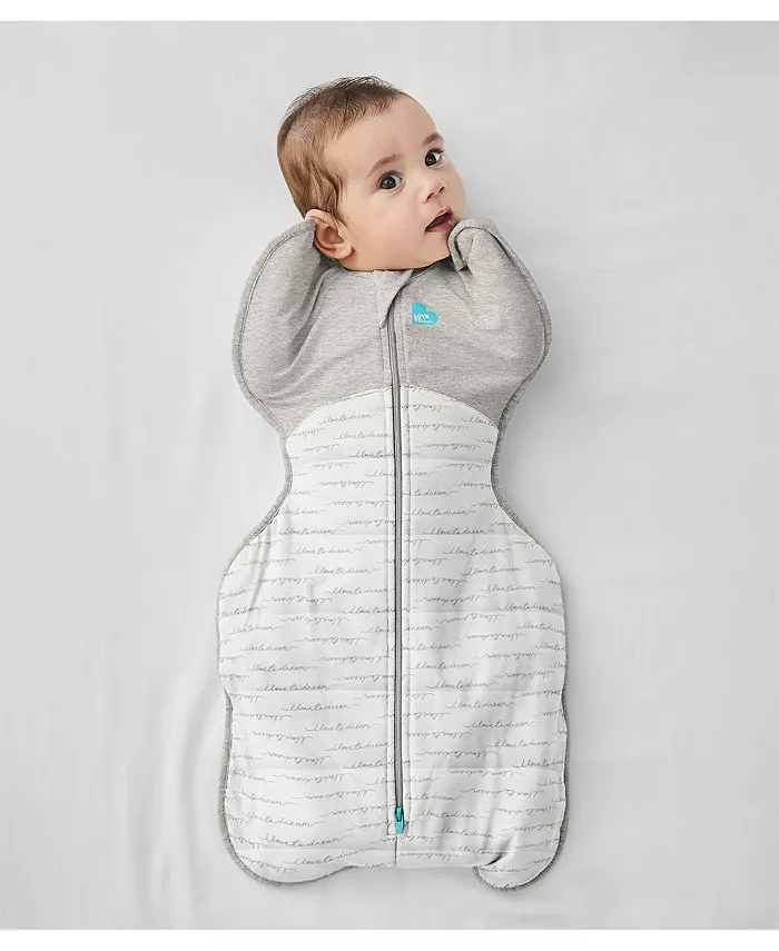 Детский спальный мешок Swaddle Up для девочек - утепленный 2.5 TOG Love To Dream, белый — фото 3