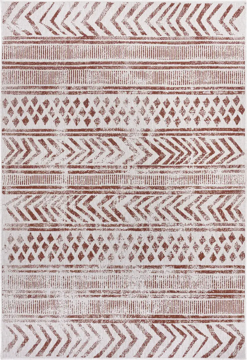 

Двусторонний ковер Northrugs Biri 160х230 см, цвет cayenne