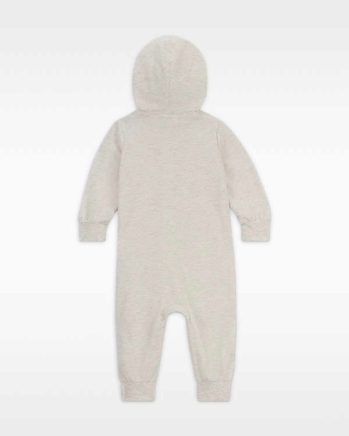 Baby (0-9M) Hooded Coverall Nike Baby Essentials, Pale Ivory — фото 2