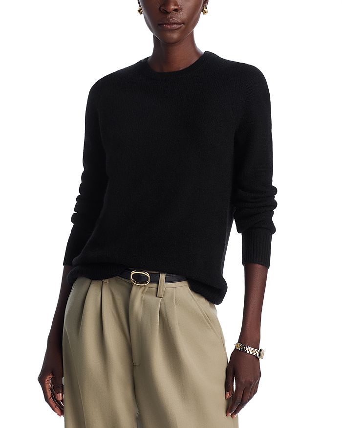 

Свитер с круглым вырезом - эксклюзив C by Bloomingdale's Cashmere, черный