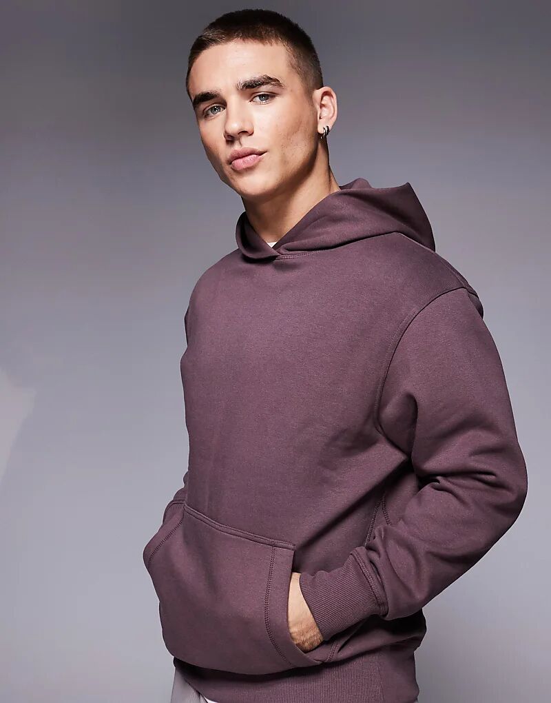 

Толстовка с капюшоном фиолетового цвета River Island