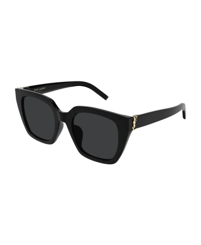 

Стильная кожаная сумка через плечо Saint Laurent, черный